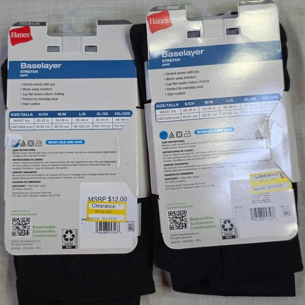Hanes premium baselayer